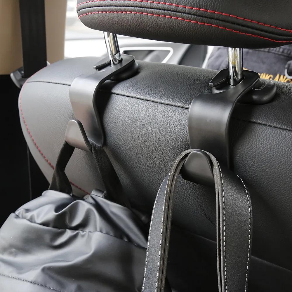Universal Car Seat Headrest Hooks For Auto Back Seat Storage - Temu