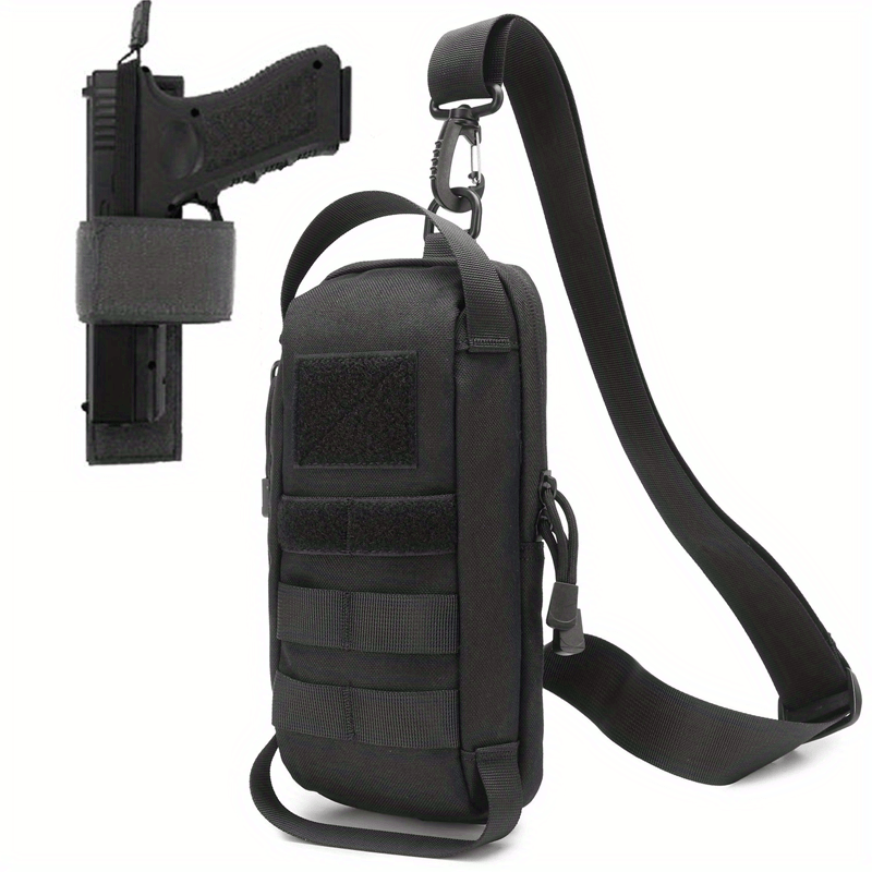 Over the shoulder concealed carry clearance bag