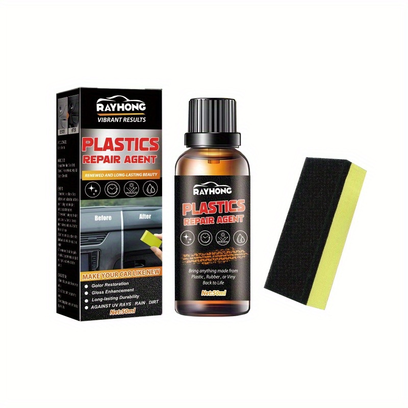 Plastic Restorer For Cars Lasting Auto Restoring Liquid Hydrophobic Ceramic Trim  Coating Kit Exterior Interior Plastic Revitalizing Coating Agent - Temu