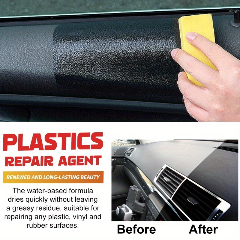 Plastic Restorer For Cars Lasting Auto Restoring Liquid Hydrophobic Ceramic Trim  Coating Kit Exterior Interior Plastic Revitalizing Coating Agent - Temu