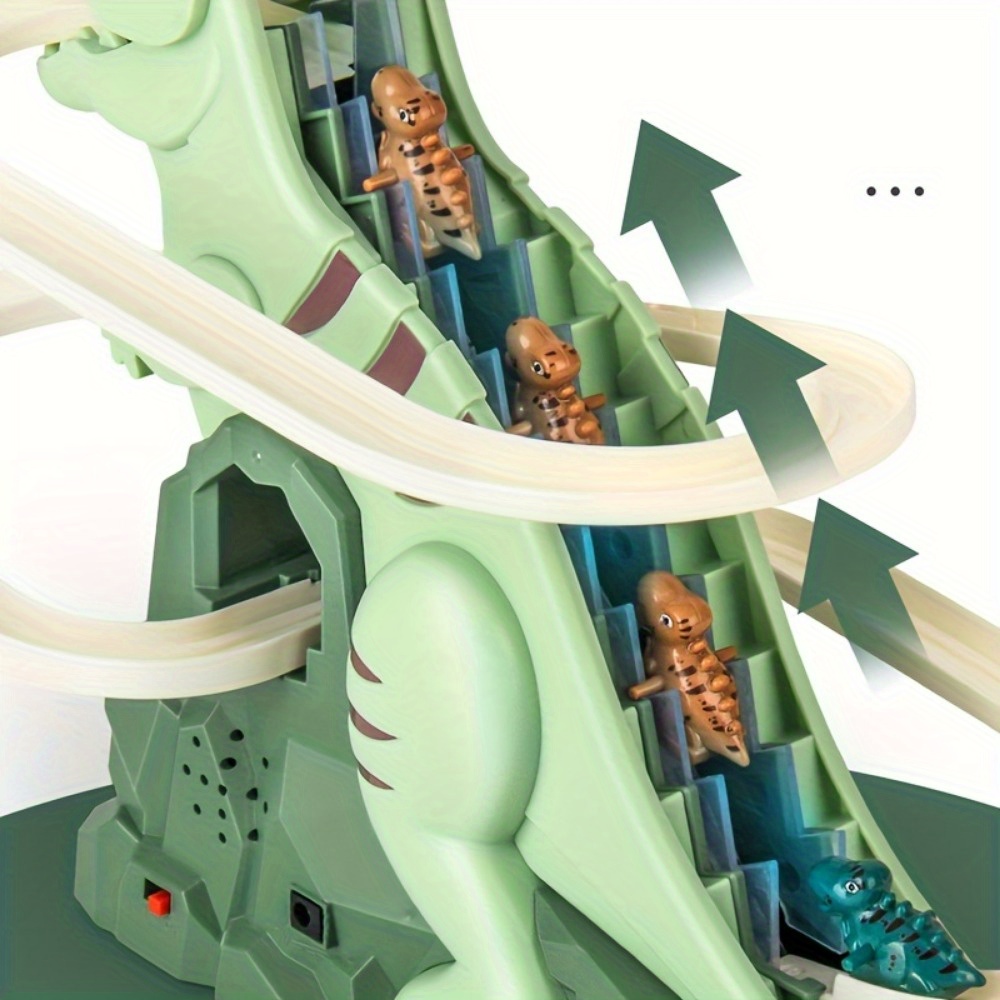 With Music Dinosaur Climbing Slide Toy Plastic Electric Stair Climbing Dinosaur  Toys – the best products in the Joom Geek online store