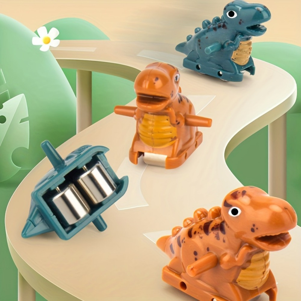 Dinosaur Climbing Slide Toy Paired With 3 Dinosaur Cars - Temu