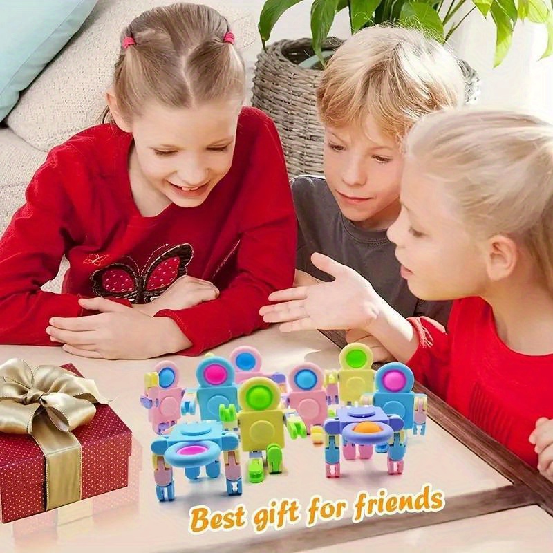 Pop Fidget Sensorial Spinner Juguetes Bebé Chico Adulto - Temu