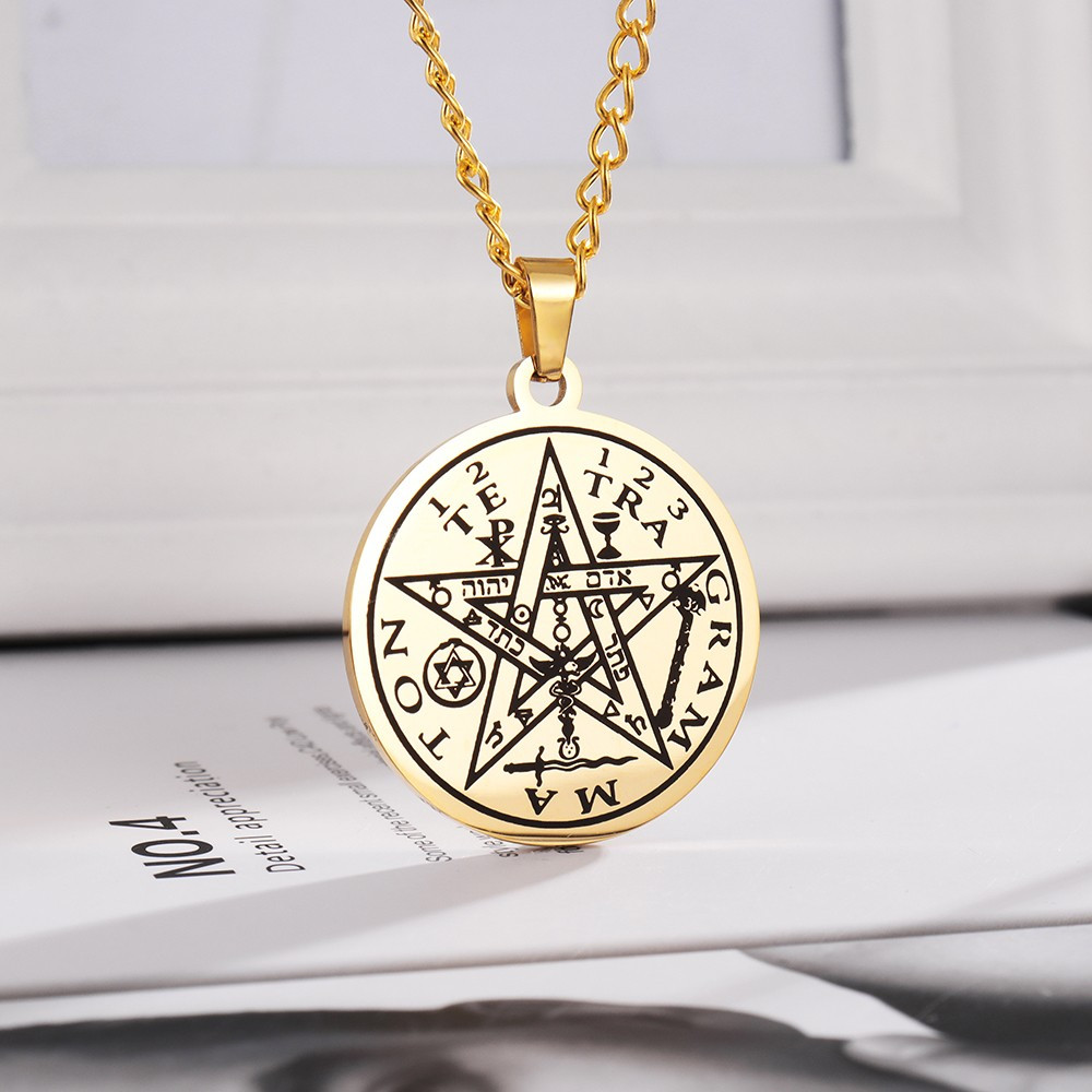 Pentagram of deals solomon necklace