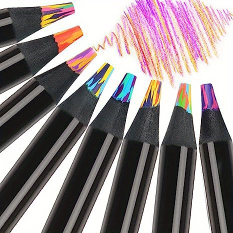 12 Color Rainbow Pen Graffiti Painting Pen Gradient Color - Temu