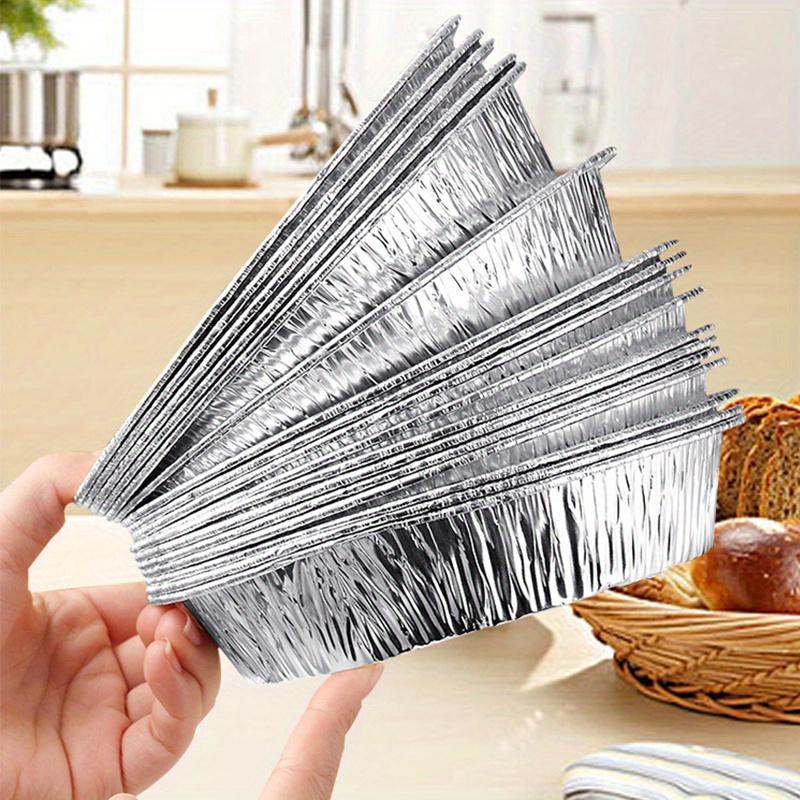 Aluminum Foil Trays Non stick Aluminum Foil Baking Pans - Temu