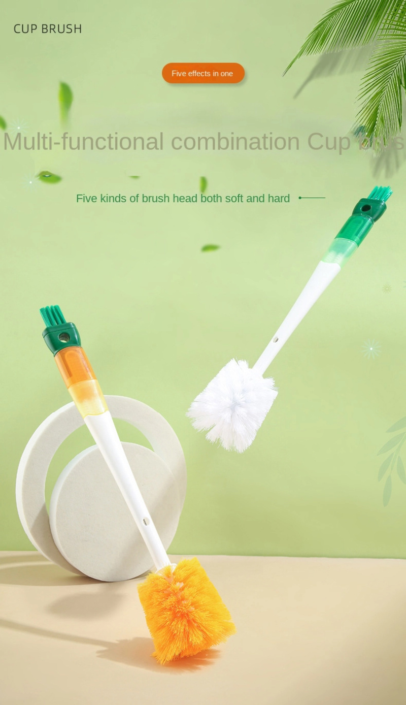 1 Cup Lid Cleaning Brush Set, Multi-functional Insulation Cup