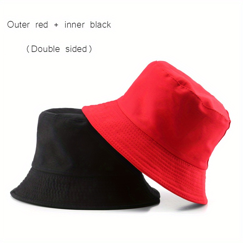 Prime Fashion Double Sided Pattern Bucket Hat Fisherman Hat