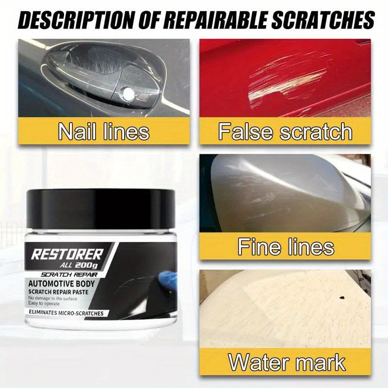 7.05oz Car Scratch Repair Kit - Remove, Repair & Polish Paint Scratches  Instantly!
