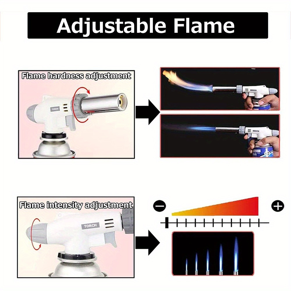 Multifunctional Flame Gun Welding Torch For Camping Bbq - Temu