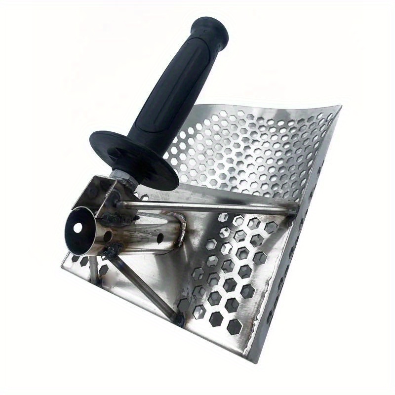 TITANIUM Metal Detector Scoop Shovel 10mm Holes Metal Detecing
