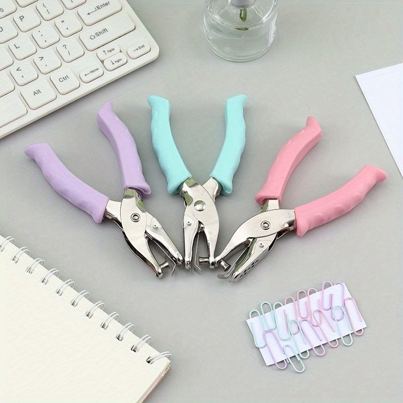 Metal 3mm 6mm Pore Diameter Punch Pliers Single Hole Puncher Hand Paper  Scrapbooking Punches Paper Hole Puncher