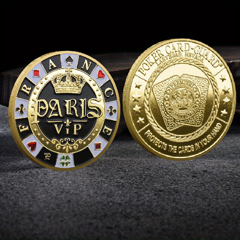 VIP Lucky Chip Medaglia Commemorativa, Monete Fortunate, Regalo Del  Collezionista Di Metallo Pressato - Temu Italy