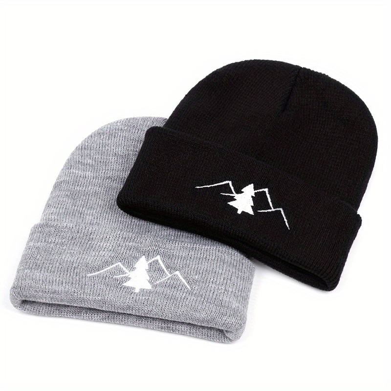 Winter Warm Beanie Hat Knitted Warm Ski Hat for Men and Women