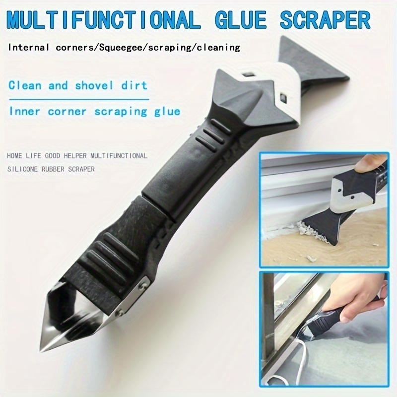 5PCS Scraper Tool Kit Grouting Set Smoothing Trowel Grout Remover Silicone  Joint Filler Smoothing Spatula For