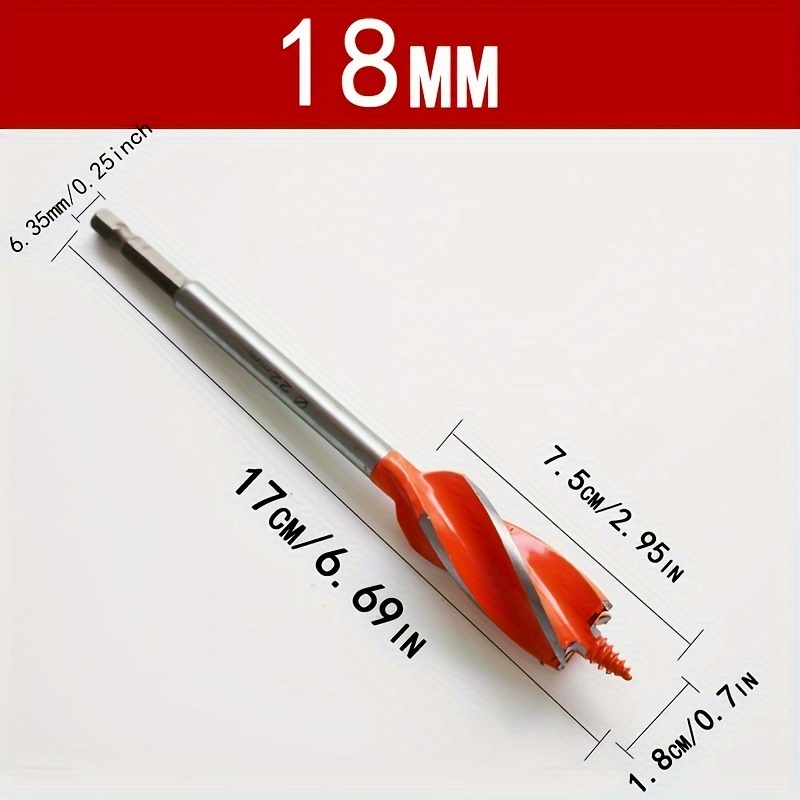 Extended Woodworking Auger Drill Bit Wood Drilling Bits - Temu