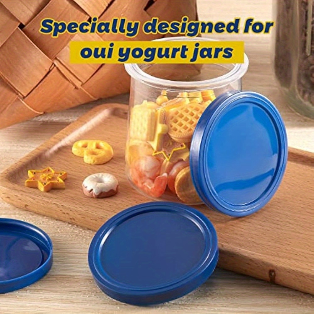 Plastic Yogurt Container Lids Compatible With Yogurt Jar - Temu