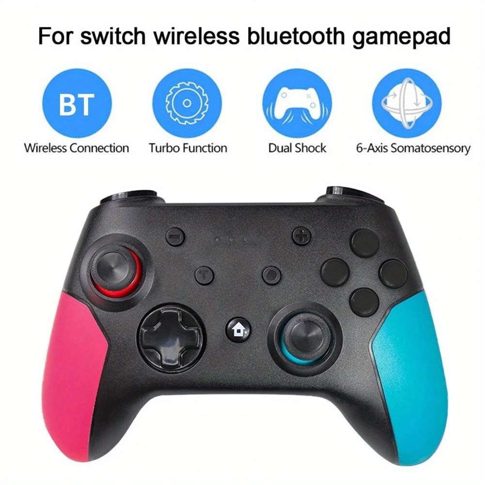 Controller Joystick Gioco Wireless Bluetooth Giroscopio Vibrazione