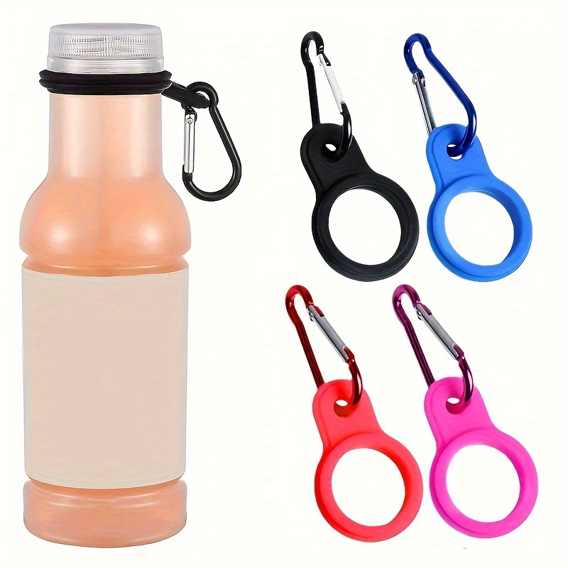 Carabiner Water Bottle Holder Clip Camping Hiking Outdoor Travel Buckle  Aluminum