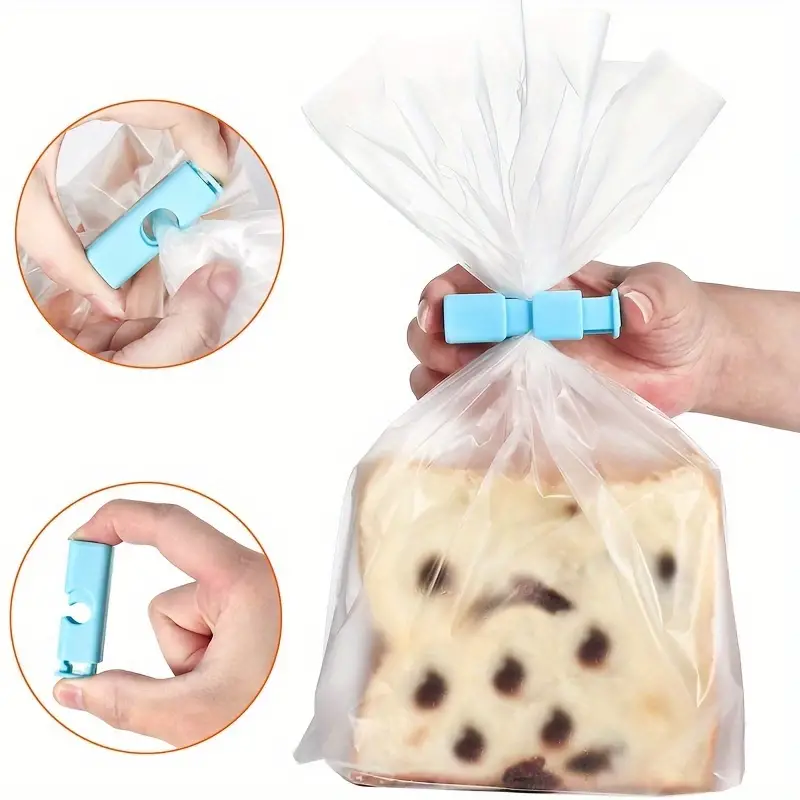 Multi-functional Reusable Bread And Toast Sealing Clip - Lock Type