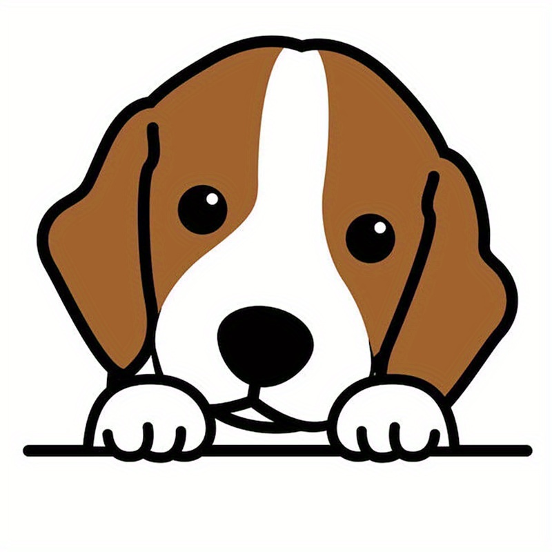 Auto Aufkleber Beagle Hund Pet Tier Wasserdicht Vinyl Aufkleber