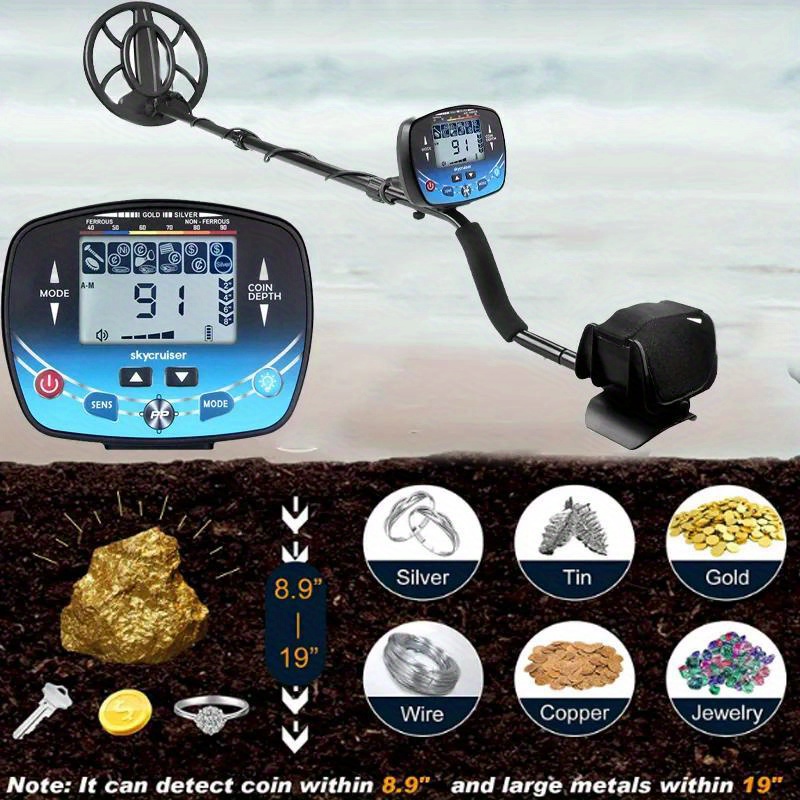 Bounty Hunter Time Ranger Pro Metal Detector with 11-Inch Waterproof DD  Searchcoil : : Patio, Lawn & Garden