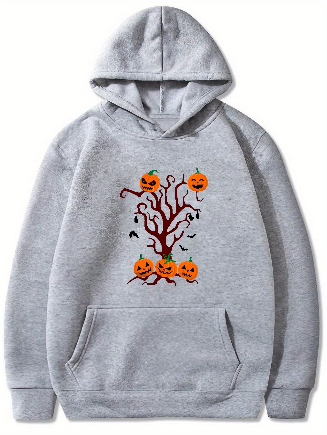 Old Tree Hung Evil Pumpkins Print Hoodie Cool Sweatshirt Men - Temu Oman