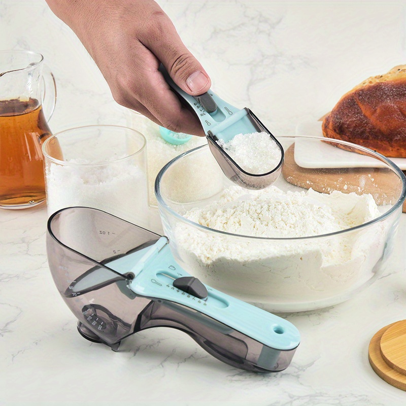 Plastic Measuring Spoon Flour Baking Measuring Spoon - Temu