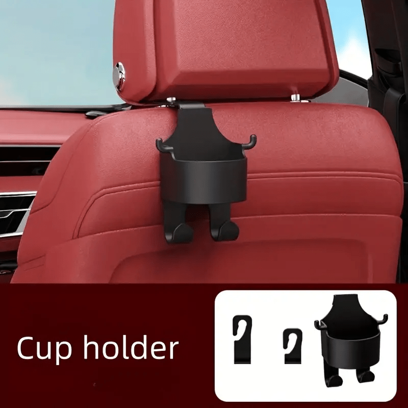 1pc Car Tissue Box Storage Tray Cup Holder Center Console Hanging  Multifunctional Organizer