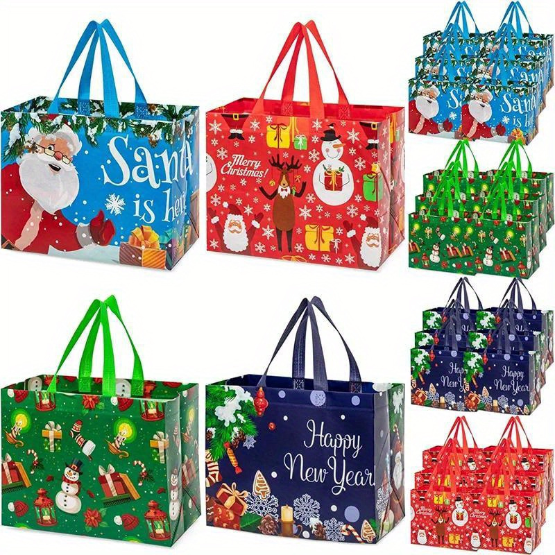 7pcs Bolsa Regalo Bolsas No Tejidas Bolsa Compras - Temu