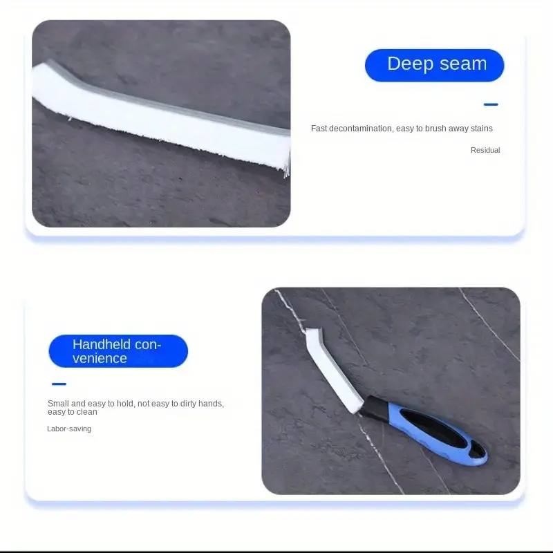 Blue Color Automobiles Door Window Seal Strip Cleaning Brushes Multipurpose  Hand-held Groove Cleaning Tools - Temu