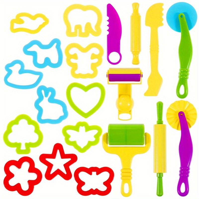 Play-Doh Shapes Design Cutters Scissors Replacement Part Shot Mold Tools  Hasbro