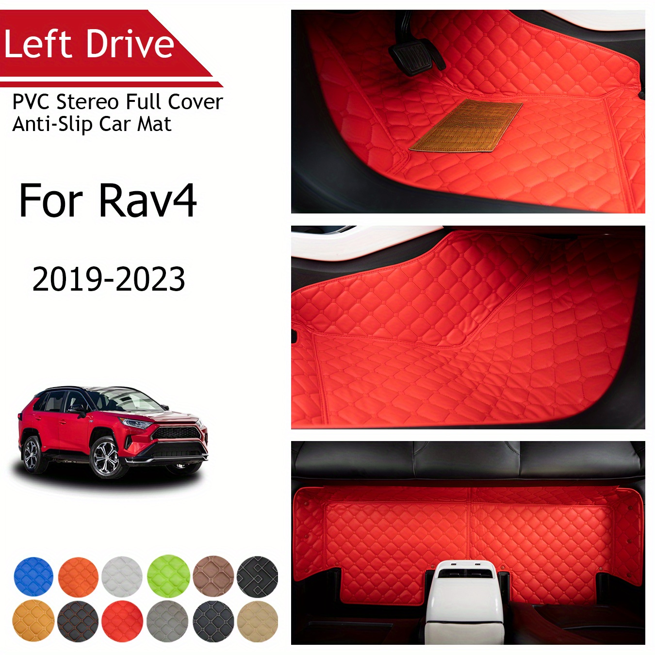 Alfombrillas Coche Rav4 Rav 4 2019 2018 2017 2016 - Temu