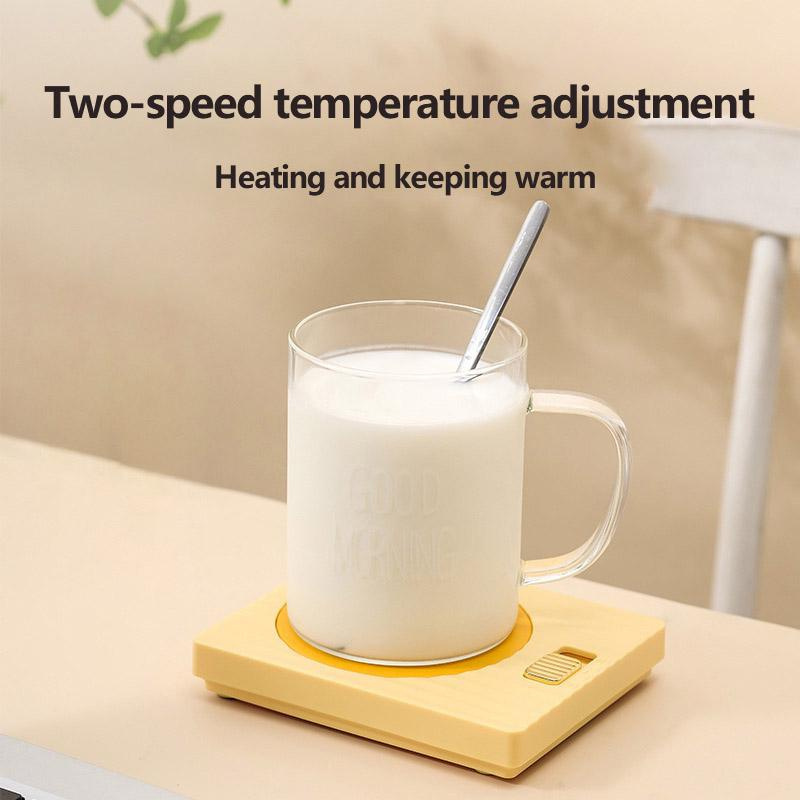 Electric Coffee Cup Warmer Coffee Mug Heating Coaster Cup Heating Pad  Thermostatic Adjustment Timing Heater for Milk Tea - AliExpress