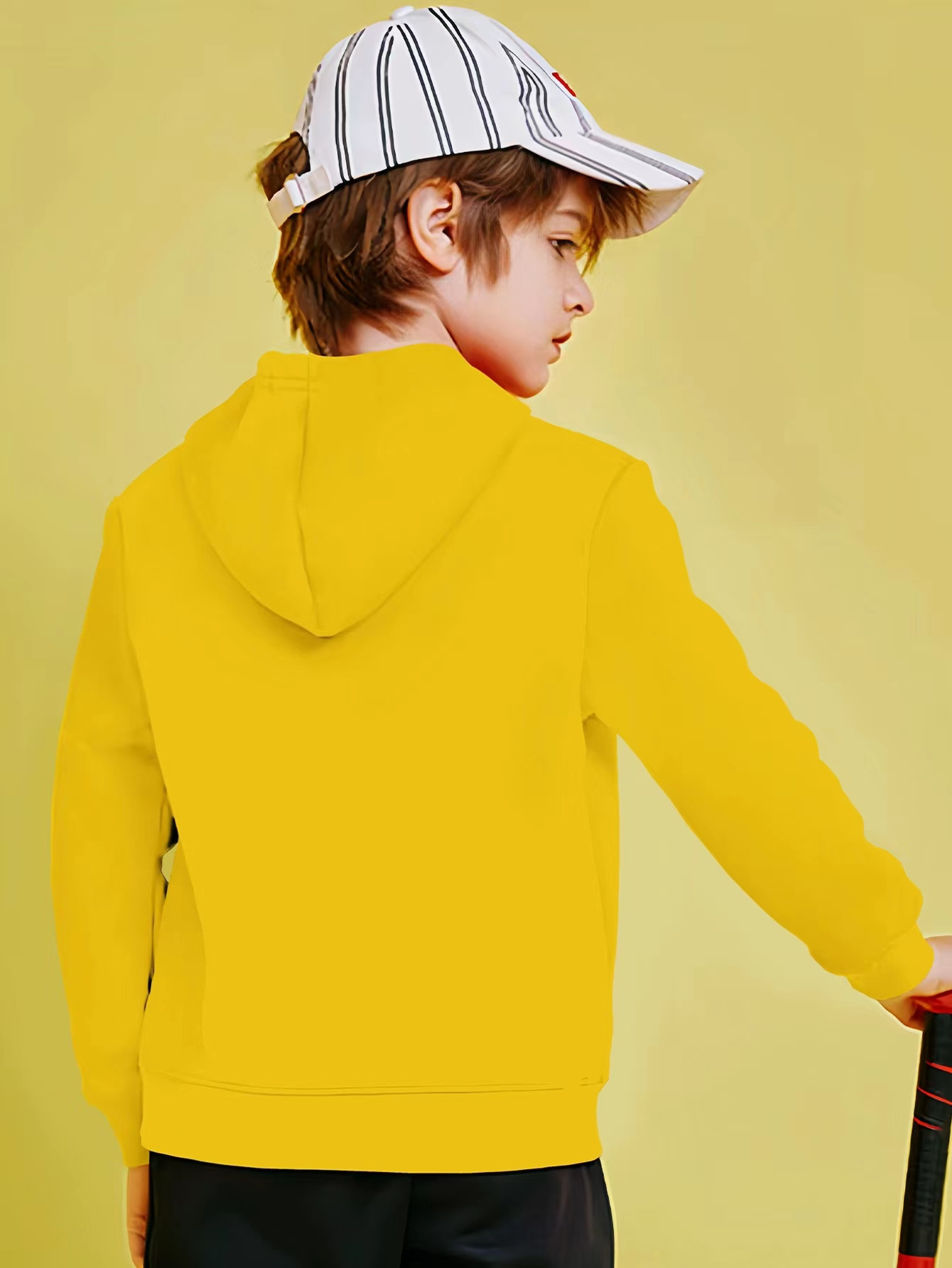 Boys yellow outlet hoodie