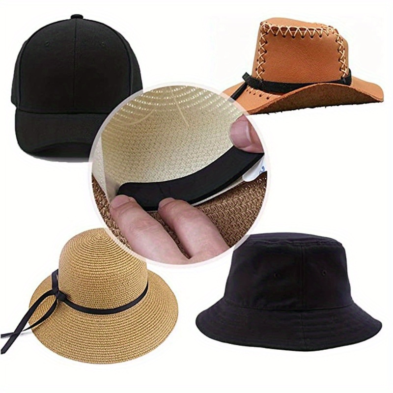 Hat Size Reducer, 40pcs Hat Reducer Inserts, Hat Filler Size Reducer, Hat  Size Tape, Hat Reducing Tape, Hat Foam Reducing Tape Self Adhesive for  Women Men Hats Caps Sweatband - Black 