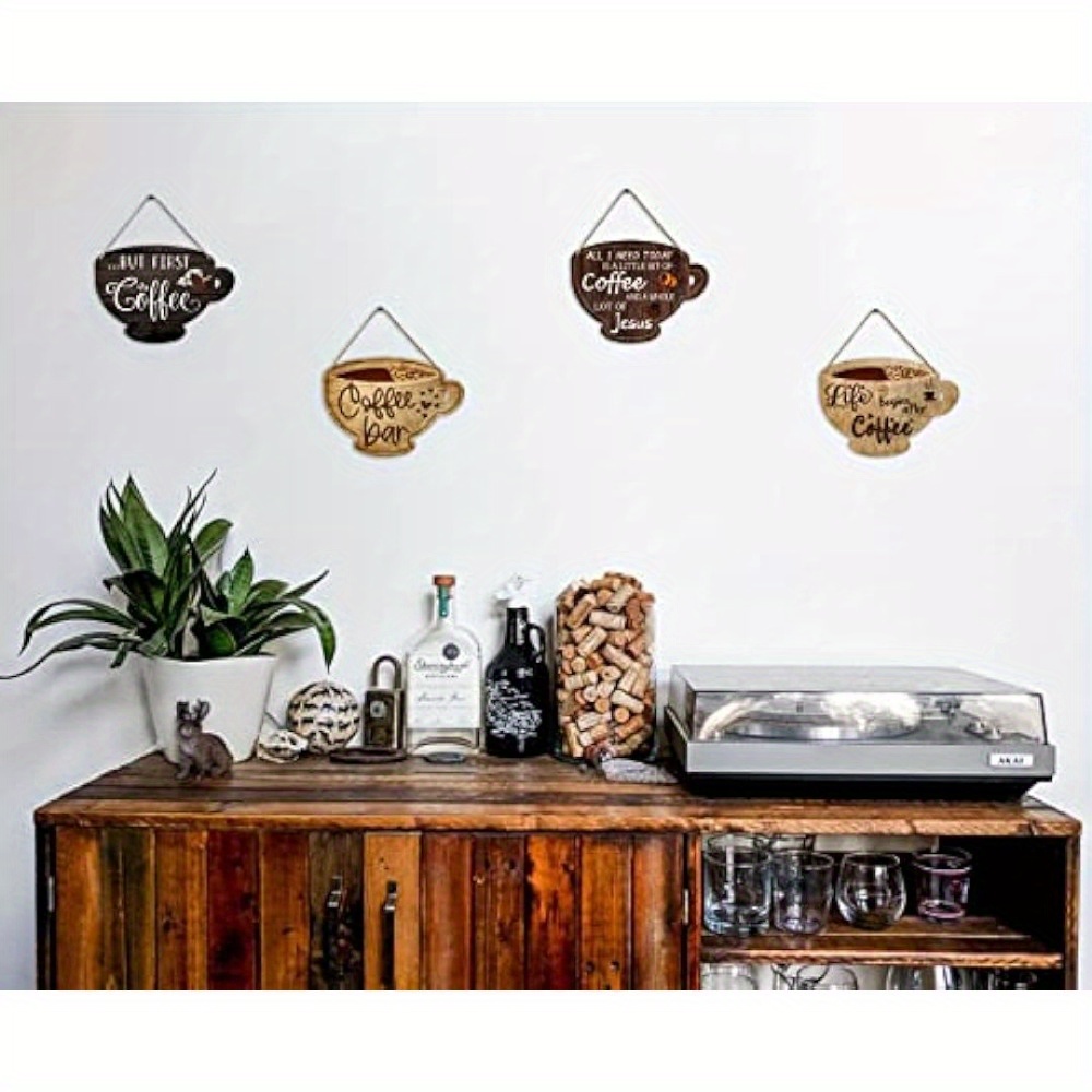 But First Coffee, Kitchen Wall Decor