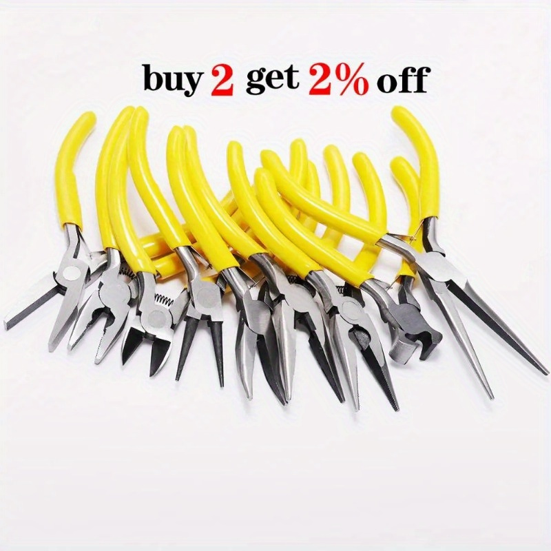 Multifunctional Hand Tools Jewelry Pliers Equipment Round - Temu