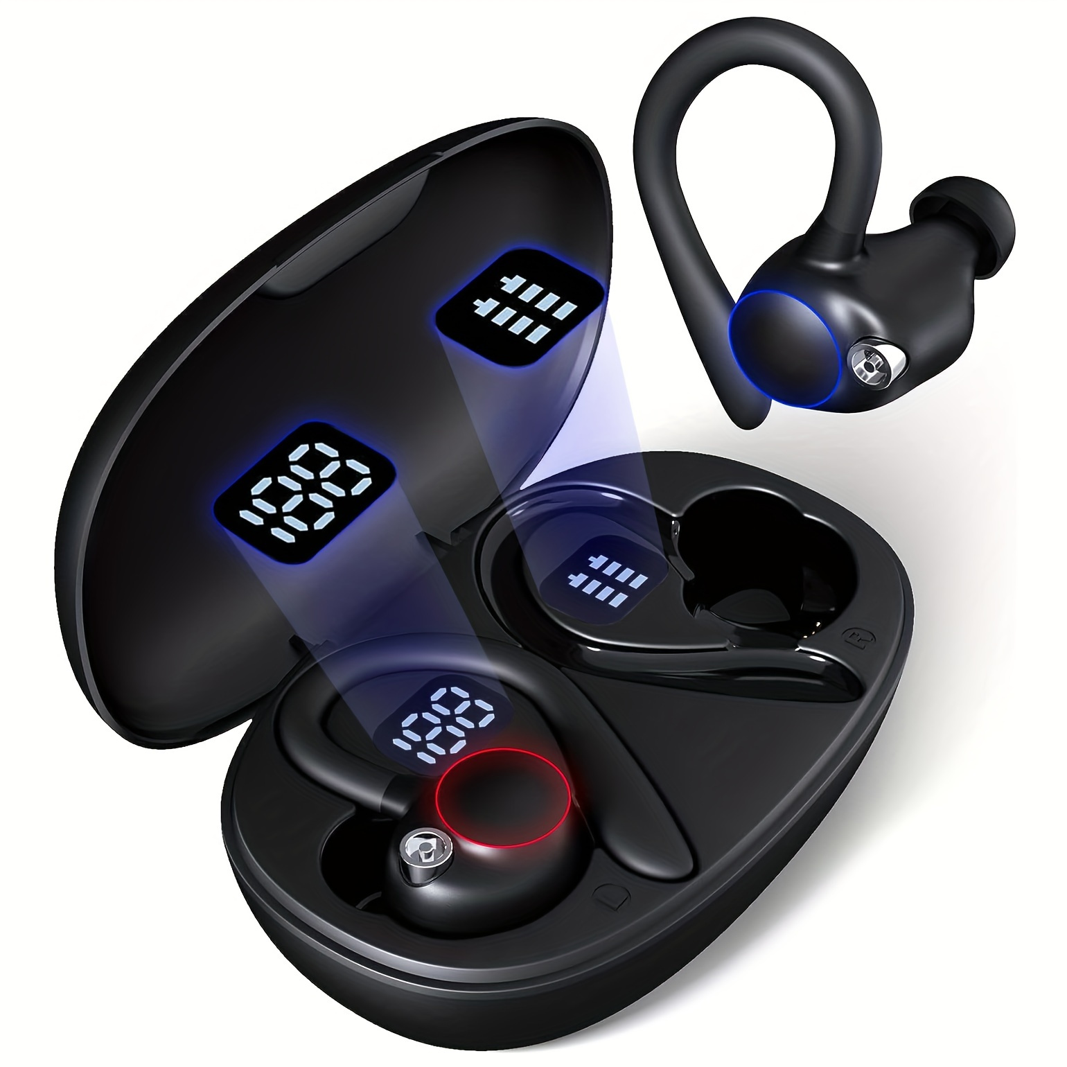 Écouteurs Bluetooth étanches sans fil TWS, écouteurs de sport