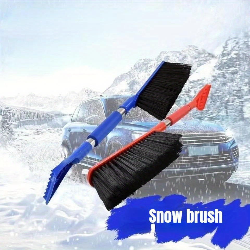 Schneekratzer, Windschutzscheibe Auto Eiskratzer, rund Schnee 2 in 1 eines  Trichteröls Runde Schneereinigungsbürste