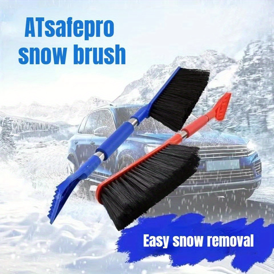 Extendable Snow Brush with Ice Scraper and Squeegee – Superio