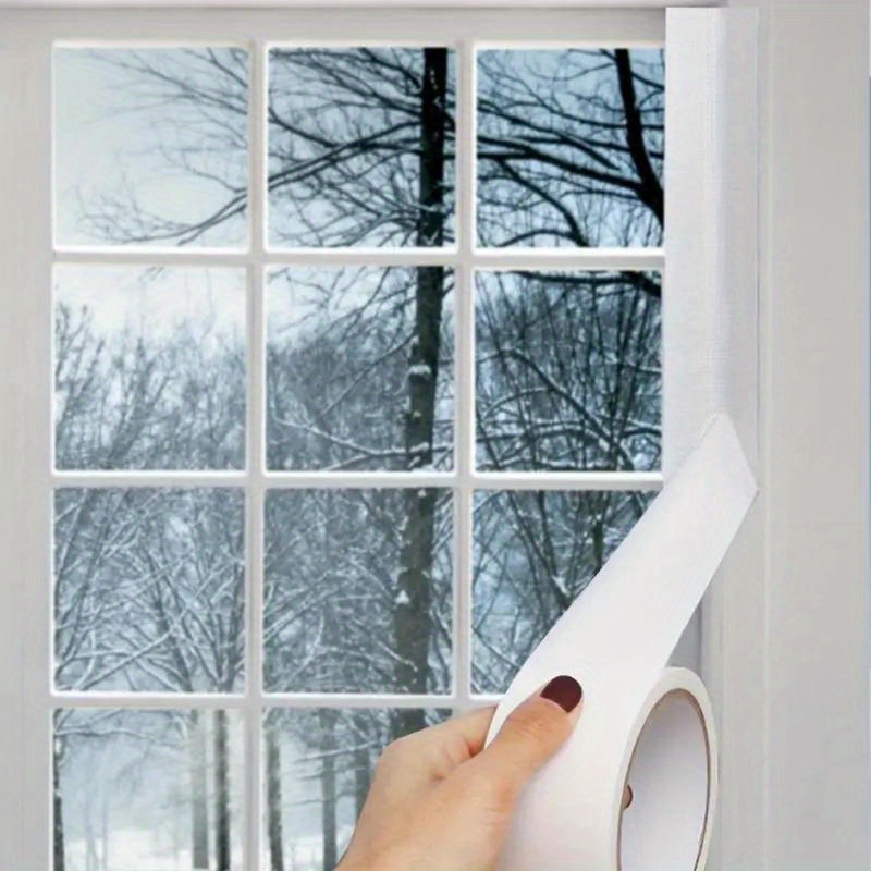 Winddichtes Fensterdichtungsband, selbstklebender