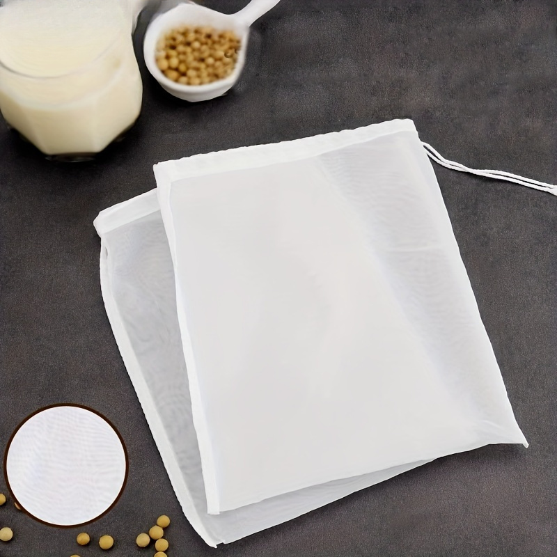 Maille Filtre Réutilisable Tissu Écrou Lait Sac Graine de Soja Jus