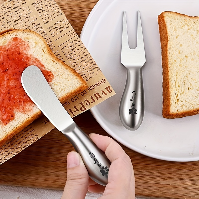 1/2/4PCS Household Butter Knife Bread Toast Knife Cheese Jam