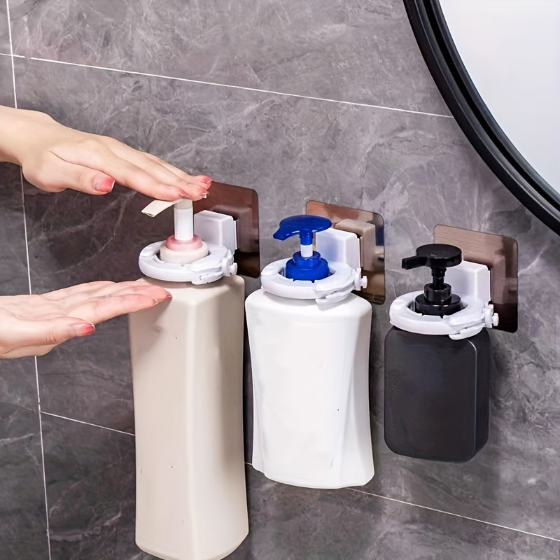 1pc Bathroom Lotion Rack Free Punching Bathroom Shampoo Body - Temu