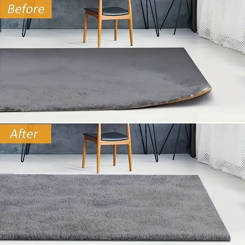 Black Carpet Non slip Adhesive Carpet Mat Non slip Fixed - Temu
