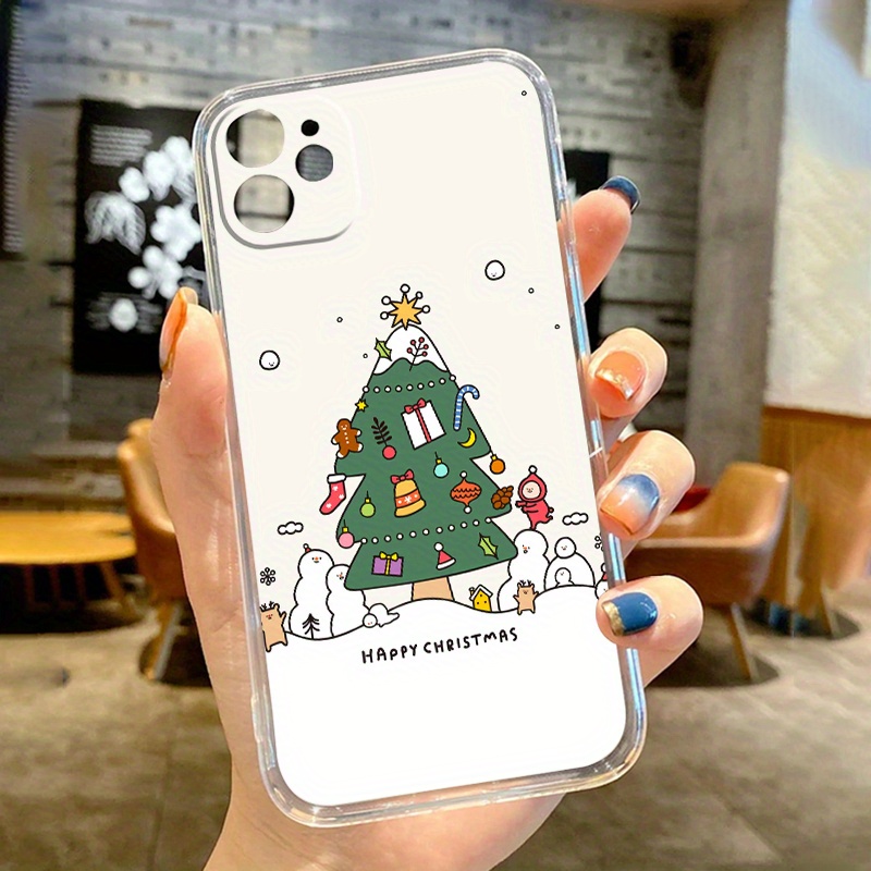 merry christmas graphic print phone case Temu Ireland - Main Image