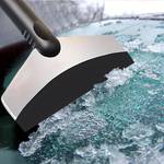 1pc Car Snow Shovel, Car Windshield Snow Shovel, Deicing Snow Shovel, Winter Snow Removal Tool, Stainless Steel Snow Shovel