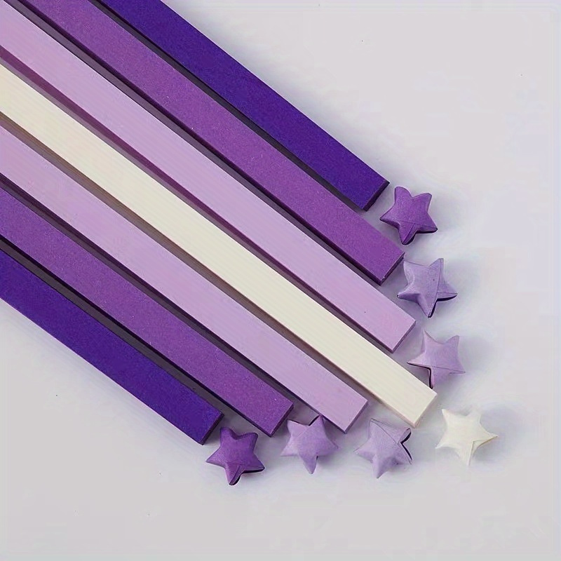 Star Origami Paper Star Paper Strip Sided Origami Stars - Temu