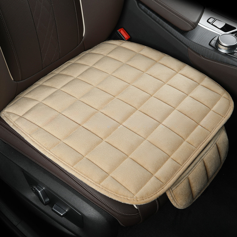 Car Seat Cushion Non slip Rubber Bottom With Storage Pouch - Temu